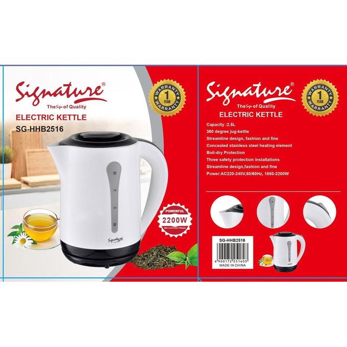 Signature 2.5L Electric Kettle