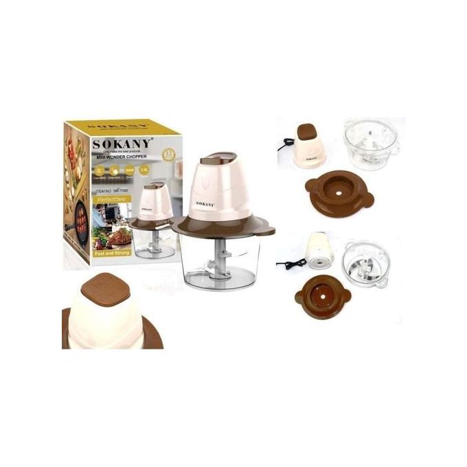 Sokany Electric Food Chopper, Meat Grinder And Shredder