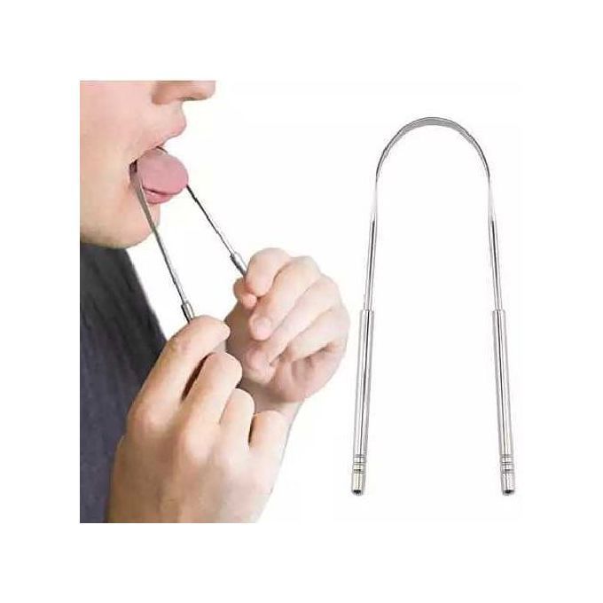 Oral Care , U-Shaped Tongue Scraper, Tongue Cleaner Stainless Steel , with Effective Tongue cleaning capabilities