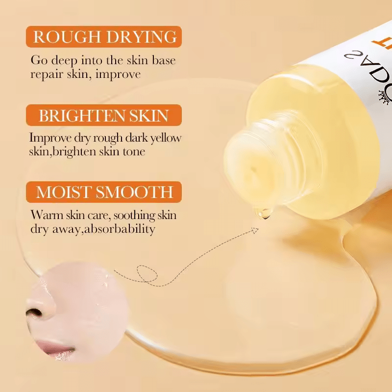 Sadoer Turmeric Face Toner, Tumeric Face Toner Anti Oxygen Repair Toner for Deep Moisturizing Akin to Vitamin C, Prevent Acne Formation, Oiil Control, Soothing, Repair and Anti Oxidation, Rejuvenate