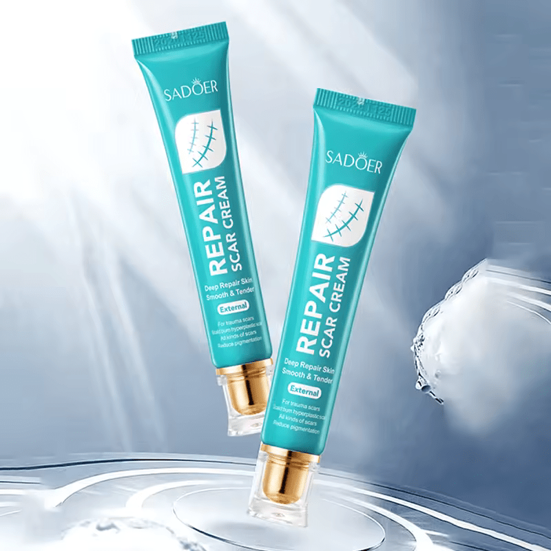SADOER Scar Removal Cream, Scar Repair Cream, For Deep Repair, Skin Smoothening, Effective on Trauma Scar,  Scald Burn Hyperplastic Scar, Reduce Pigmenta-tion, Repair All Kinds Of Scars