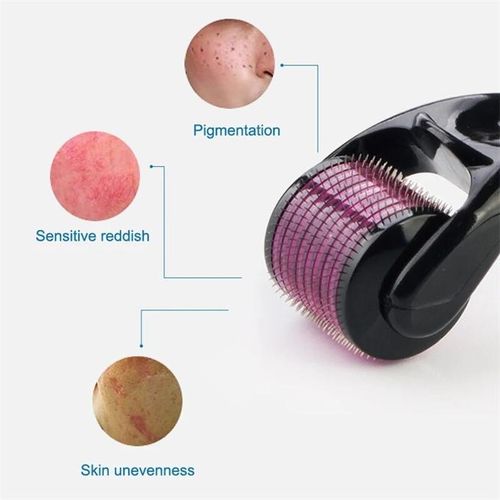 Natural Men's Beard Growth Derma Roller DRS 540 Microneedle Dermaroller Hair Regrowth Anti Hair Loss Treatment 0.5mm