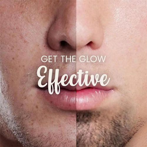 Natural Men's Beard Growth Derma Roller DRS 540 Microneedle Dermaroller Hair Regrowth Anti Hair Loss Treatment 0.5mm