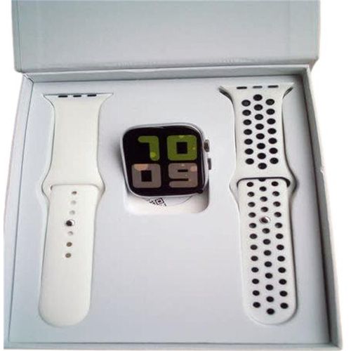 Ladies White Dual Strap Smart Watch T55 Bluetooth Sports Watch