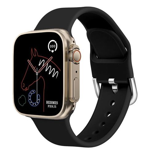Ladies Black NFC Smart Watch T800 Ultra Bluetooth Function Watch