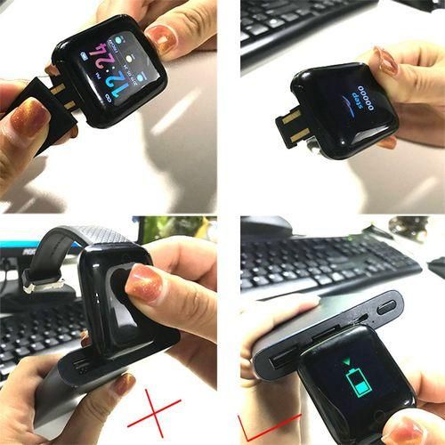 Ladies Black Smart Watch 116plus Bluetooth Waterproof Watch
