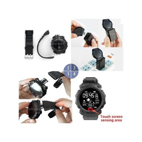 FD68 Smart Watch Heart Rate Exercise Touch Screen Watch