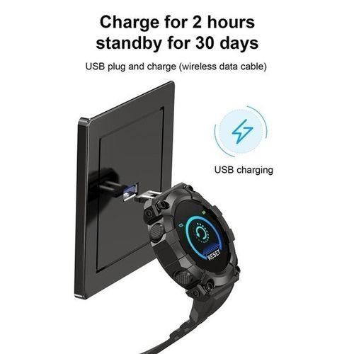 FD68 Smart Watch Heart Rate Exercise Touch Screen Watch