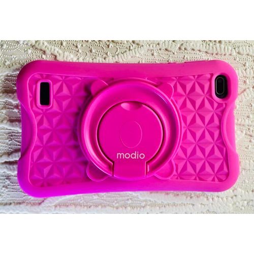 Modio 6GB 256GB IPS 7" Battery 4000mAh Quad Core CPU 5G SIM CARD Dual camera 8MP 5MP Android KIDS Tablet PC Color PINK