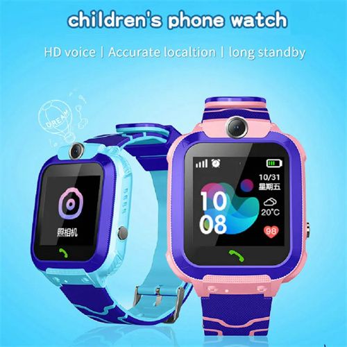 Fashion Children's SmartWatch SimCard Positioning Tracker Waterproof