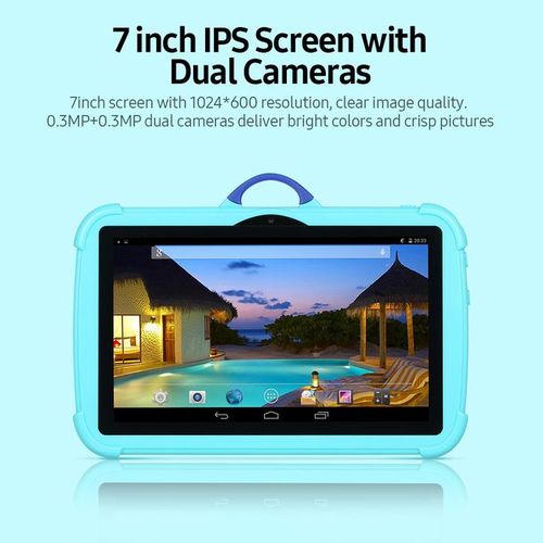 Q8 7 Inch Kids Tablet IPS Screen 1024*600 Resolution 1GB+8GB Memory
