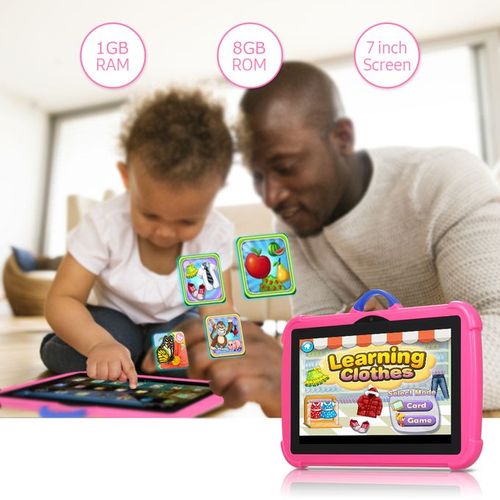 Q8 7 Inch Kids Tablet IPS Screen 1024*600 Resolution 1GB+8GB Memory