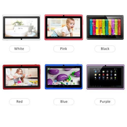 7 Inch Kids Tablet PC With Dual Cameras 8GB QuadCore WiFi