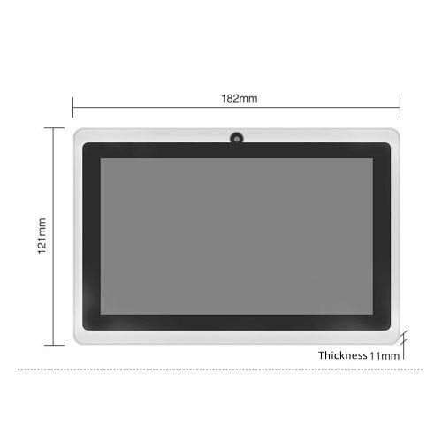 7 Inch Kids Tablet PC With Dual Cameras 8GB QuadCore WiFi