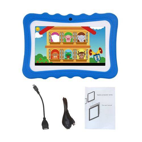 Kids Tablet Andriod 6.0 1GB 8GB And WiFi, 7 Inch Dual Camera Google Play With Learning App For ChildrenPink