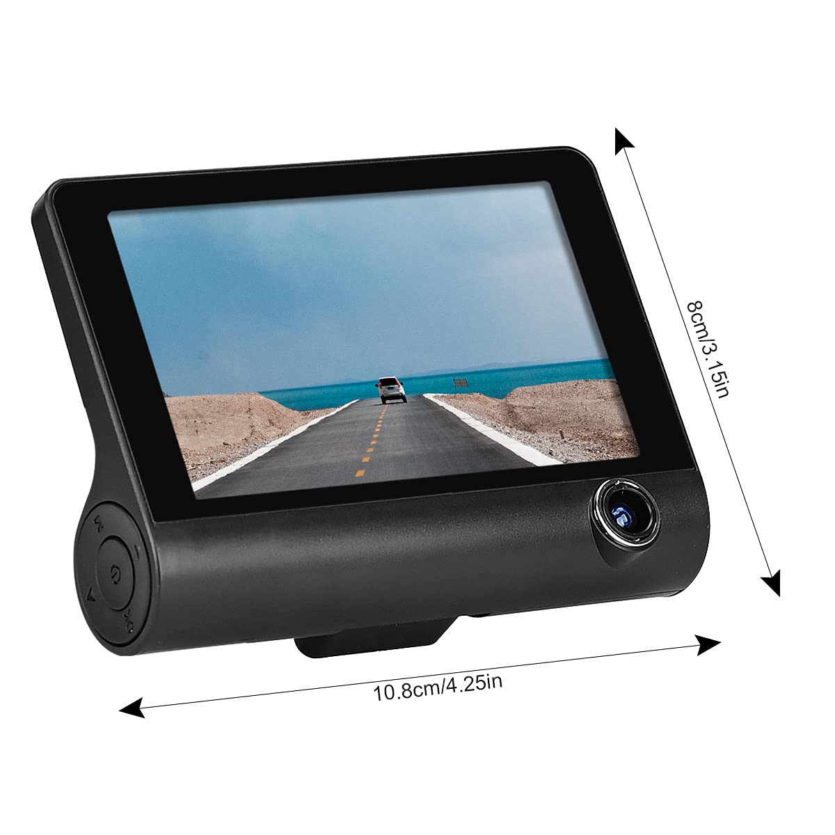 3 In 1 Car Dashboard Camera -Das Cam