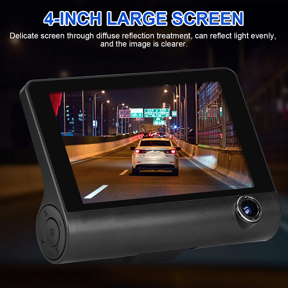 3 In 1 Car Dashboard Camera -Das Cam