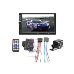 Car Stereo Radio Player, Bluetooth, Touch Screen + Rear Camera