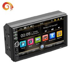 Car Stereo Radio Player, Bluetooth, Touch Screen + Rear Camera