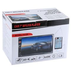 Car Stereo Radio Player, Bluetooth, Touch Screen + Rear Camera