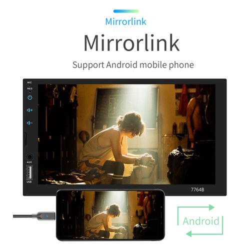 2 Din 7" Touch Screen Car MP5 Player Car Audio Car Stereo FM Radio