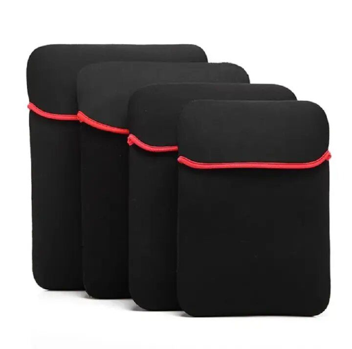 Laptop Bag Tablet Sleeve 15 inch Neoprene Pouch Protective For Air Pro Notebook Computer Ipad Apple Case Soft Sleeve Tablet PC Case Bag Shockproof Notebook Sleeve 10