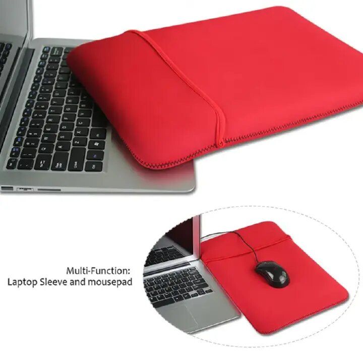Laptop Bag Tablet Sleeve 15 inch Neoprene Pouch Protective For Air Pro Notebook Computer Ipad Apple Case Soft Sleeve Tablet PC Case Bag Shockproof Notebook Sleeve 10