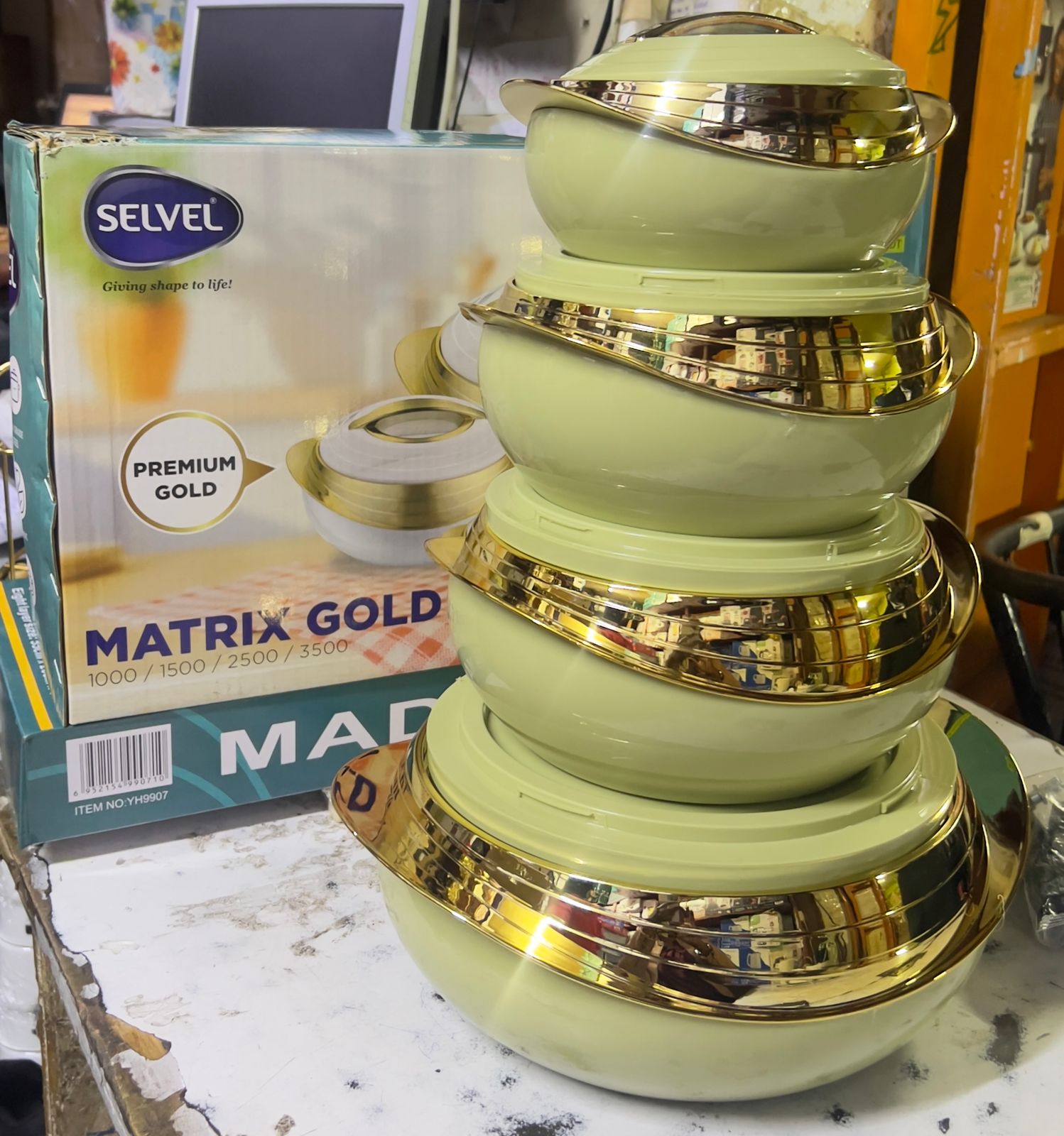 4 pcs selvel matrix gold