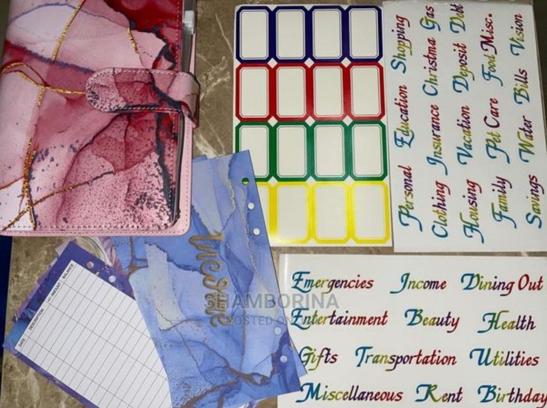 A6 Budget Planner Notebook