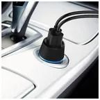 Battery Clip Power Adapter PLUS Oraimo Dual USB car charger adapter