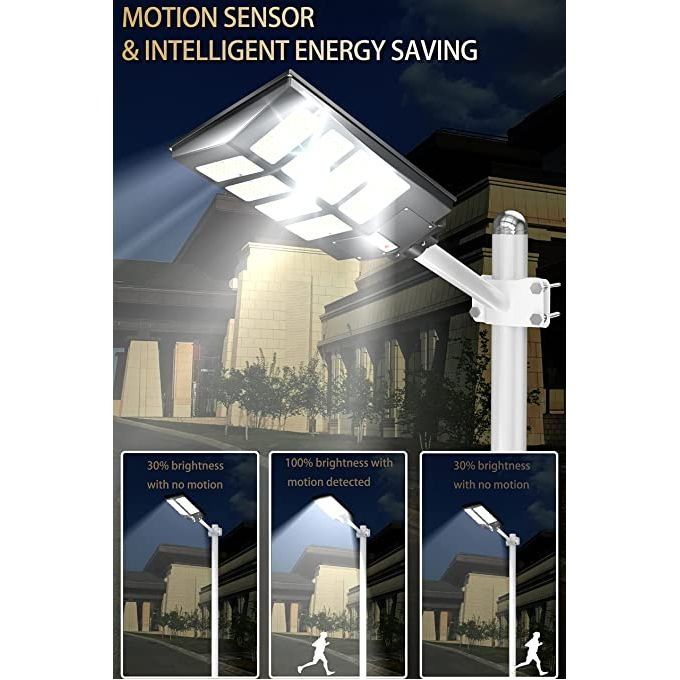 Dp Light 2000W High Brightness Dusk To Dawn LED SOLAR STREETLIGHT