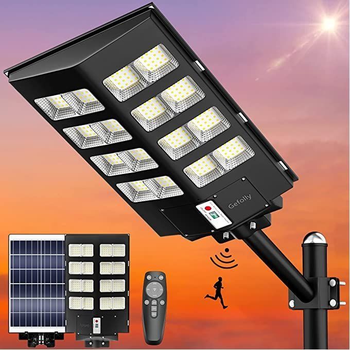 Dp Light 2000W High Brightness Dusk To Dawn LED SOLAR STREETLIGHT