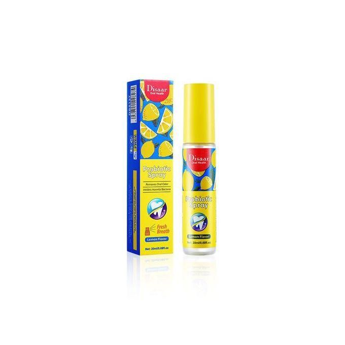 Disaar Probiotic Mouth Spray/ Mouth Wash For Fresh Breath- Lemon Flavor