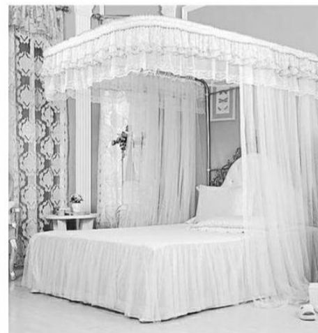 Quality Home Two Stand Mosquito Nets with Rail 4*6, 5*6, & 6*6 now available Pink