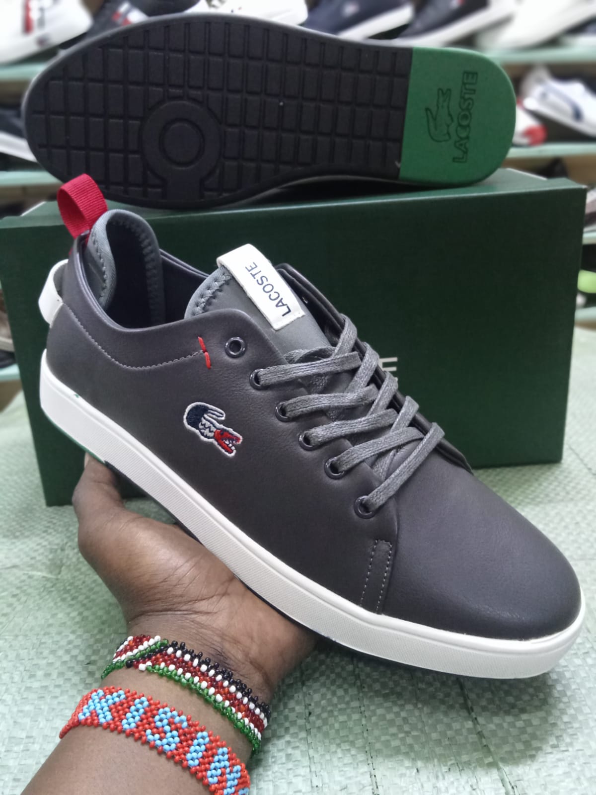 New Men Lacoste Shoes Casual.