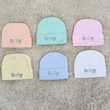 12PCs Cutest Quality Newborn Cotton Baby Caps
