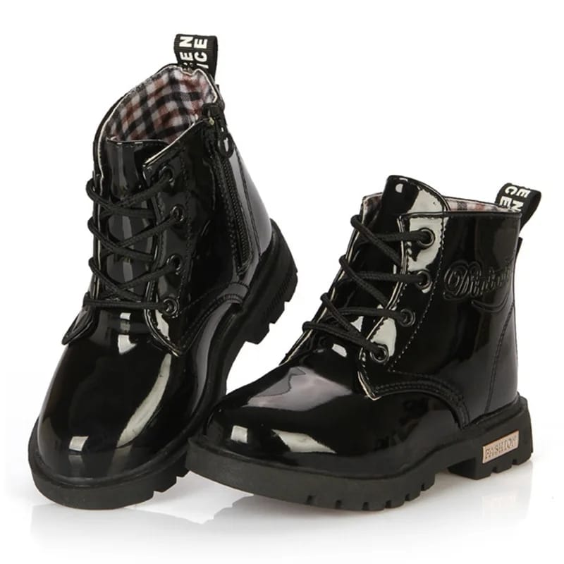 Kids Wet Look Boots Normal Fit Best Quality