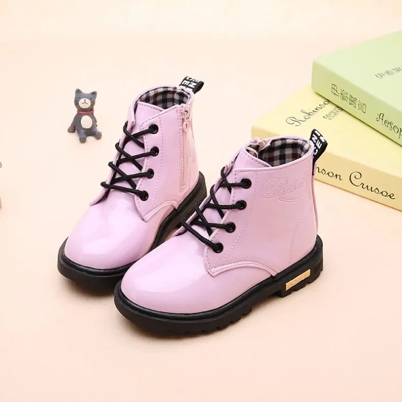 Kids Wet Look Boots Normal Fit Best Quality