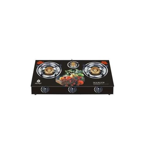 Nunix ELEGANT CONVINIENT 3 Burner Table Top Gas Cooker