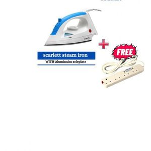Scarlett Steam Iron Box With Nonstick Soleplate