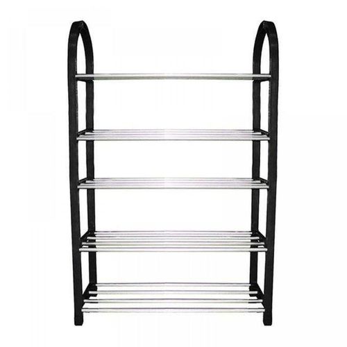 Genetic Portable 10 Shoe Rack - Black