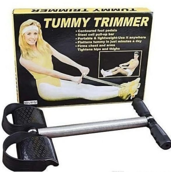 VERSATILE Tummy Trimmer Waist Trimmers Triple Spring Tummy Trimmer Ab Exerciser Body Toner | Fat Burner Fitness Equipment Abdominal Exercise for Men & Women