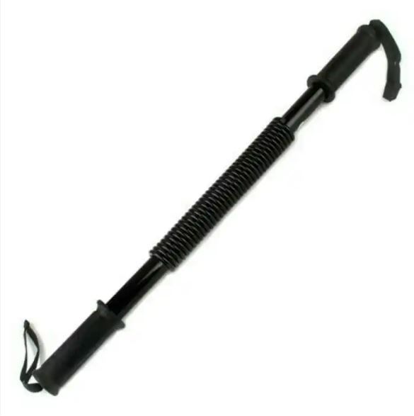 UPSCALE 60 KG Practical Power Twister Flexible Strength Chest Shoulder Arm Rod Spring Exerciser Power Wrist Hand Gripper,Curl Spring Bar Power Twister