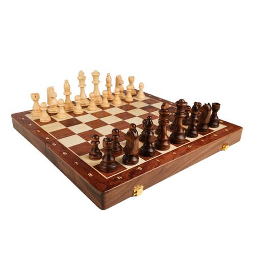HIGH QUALITY Chess Folding Board Game Set Portable Travel  Chess Set，Foldable Chess Set Board for Adults and Kids,Handmade Portable Chess Board Game