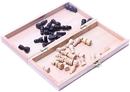 HIGH QUALITY Chess Folding Board Game Set Portable Travel  Chess Set，Foldable Chess Set Board for Adults and Kids,Handmade Portable Chess Board Game