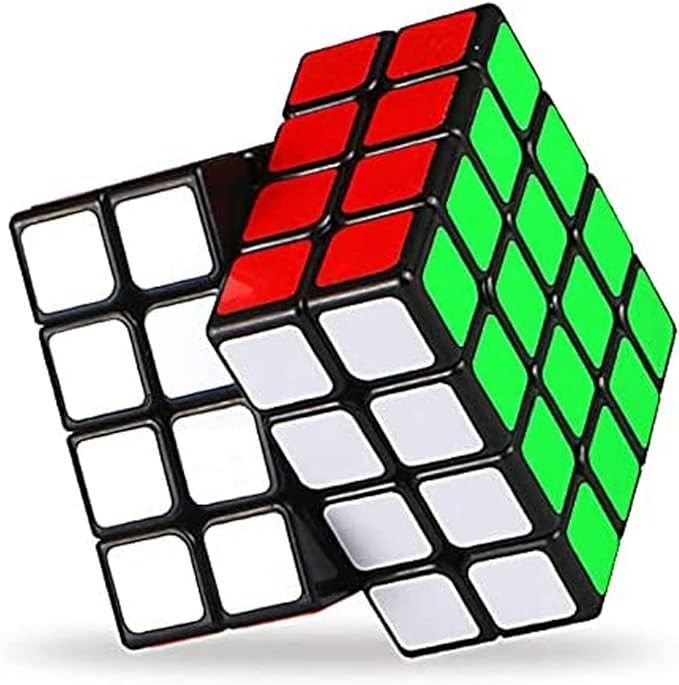 CLASSIC Jiehui Magic Cube Puzzle 4x4 - Premium Quality Brain Teaser Game for Kids and Adults - Enhance Spatial Awareness - Perfect for Education, Entertainment and Stress Relief
