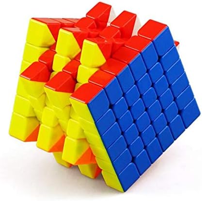 PROFESSIONAL 6x6 Rubik's Speed Cube,  6x6 Cube Stickerless Latest Version Stickerless Speed Cube 6x6x6 Fo r Children and Adults Multi Color