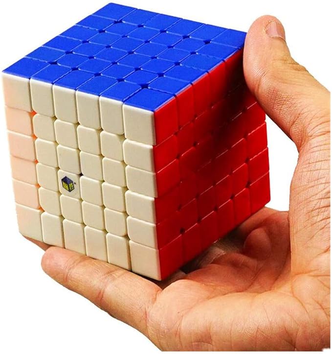 PROFESSIONAL 6x6 Rubik's Speed Cube,  6x6 Cube Stickerless Latest Version Stickerless Speed Cube 6x6x6 Fo r Children and Adults Multi Color