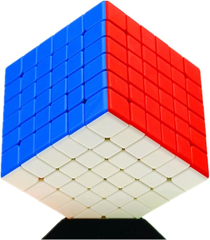 PROFESSIONAL 6x6 Rubik's Speed Cube,  6x6 Cube Stickerless Latest Version Stickerless Speed Cube 6x6x6 Fo r Children and Adults Multi Color