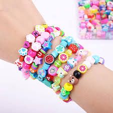 PREMIUM Bracelet Kit Hello Kitty Jewelry Box Gift Set Cartoon DIY Kids Necklace Bracelet Beads for Jewelry Making Kit